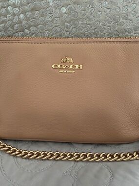 Coach Nolita Wristlet in Blush / Ballet Pink, Excellent Used condition